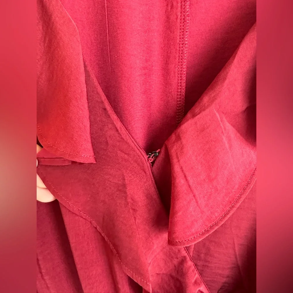 Express dress, size medium, burgundy red - Picture 3 of 3